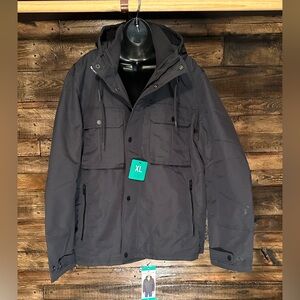 ANDREW MARC Zenith Waxed Field Jacket